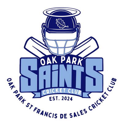 Oak park st francis de sales cc Cricket Club Logo