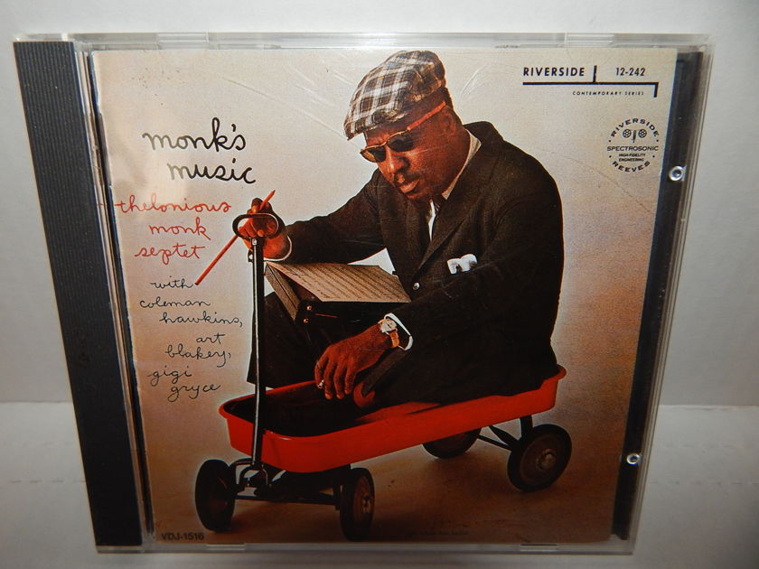 THELONIOUS MONK Monk's Music - Coleman Hawkins John Coltrane Japan Import 1985 Riverside VDJ 1516 1P CD