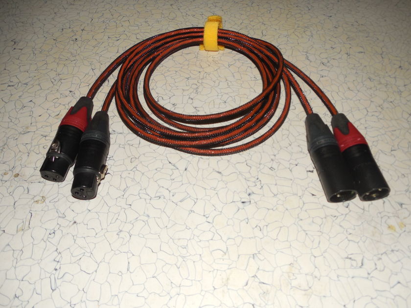 Silver XLR Balanced Interconnects  Silver Ghost 2 Meter