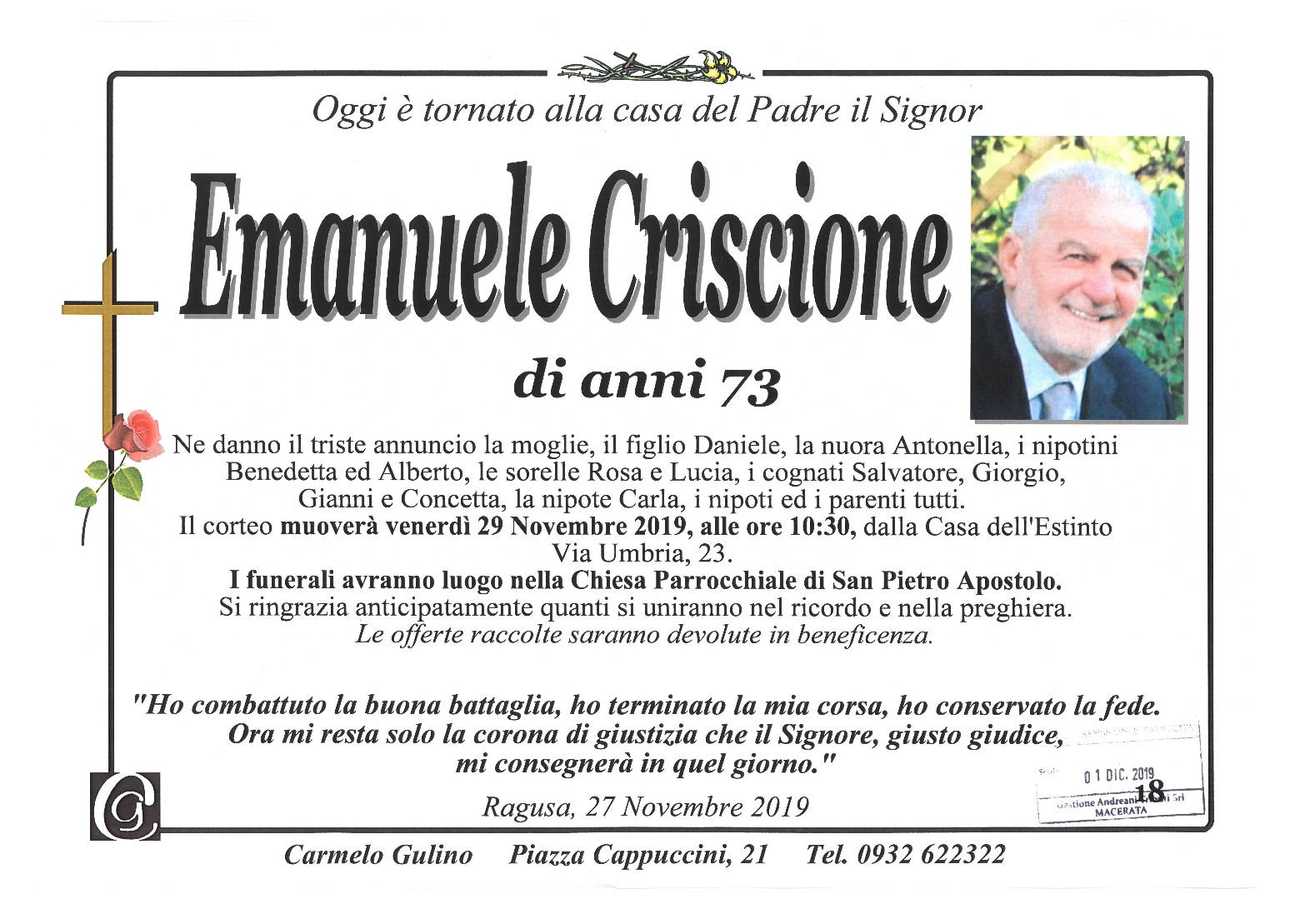 Emanuele Criscione