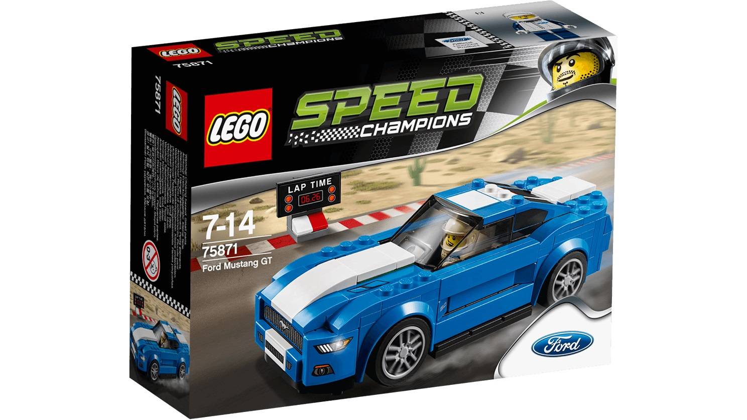 lego ford mustang gt 75871
