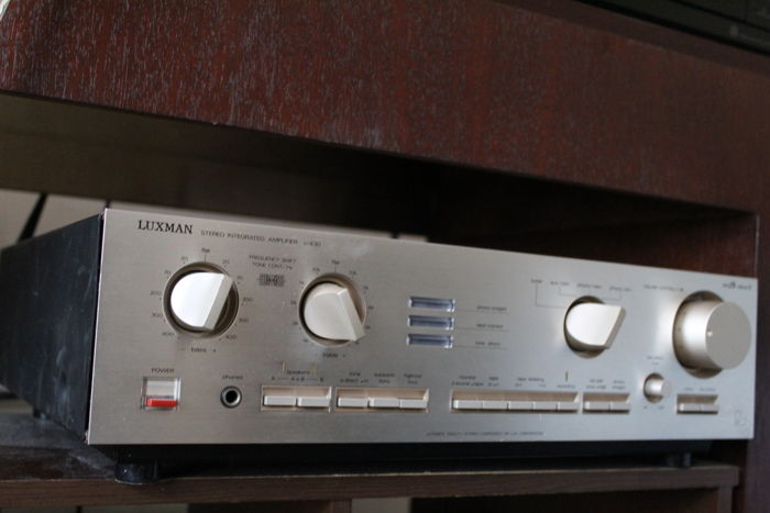 Luxman L430 Integrated Amp with phono inputs