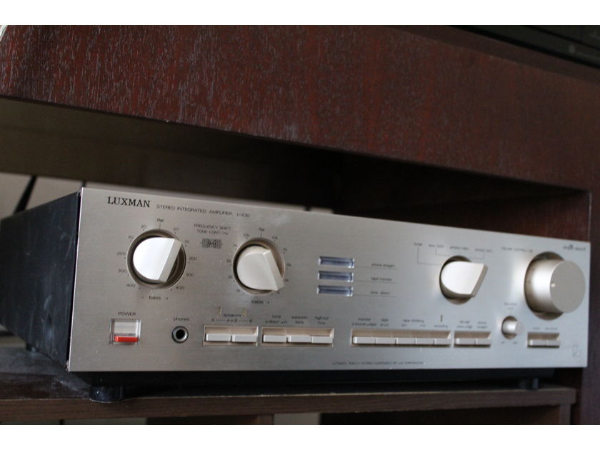 Luxman L430 Integrated Amp with phono inputs
