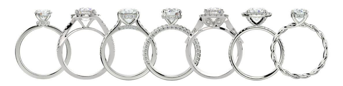 timelessly shiny rings