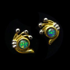 Opal Earrings 6003 - Image 2