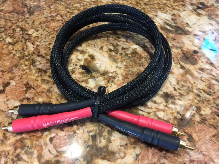 My Audio Cables - MAC UltraSilver+ Sound Pipes 3' pair RCA Interconnects - SWEET!