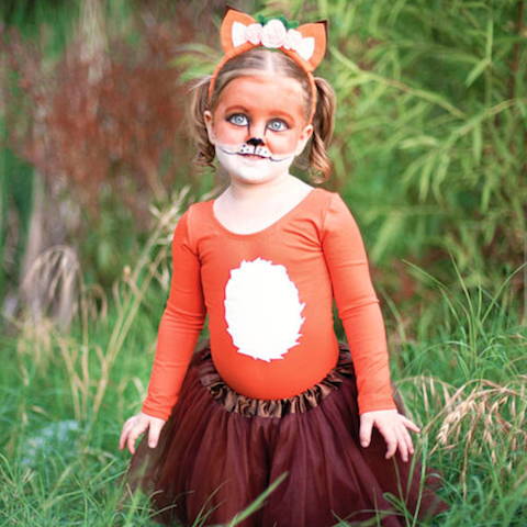 Fox Halloween Costume for Toddlers and Girls – Leotard Boutique