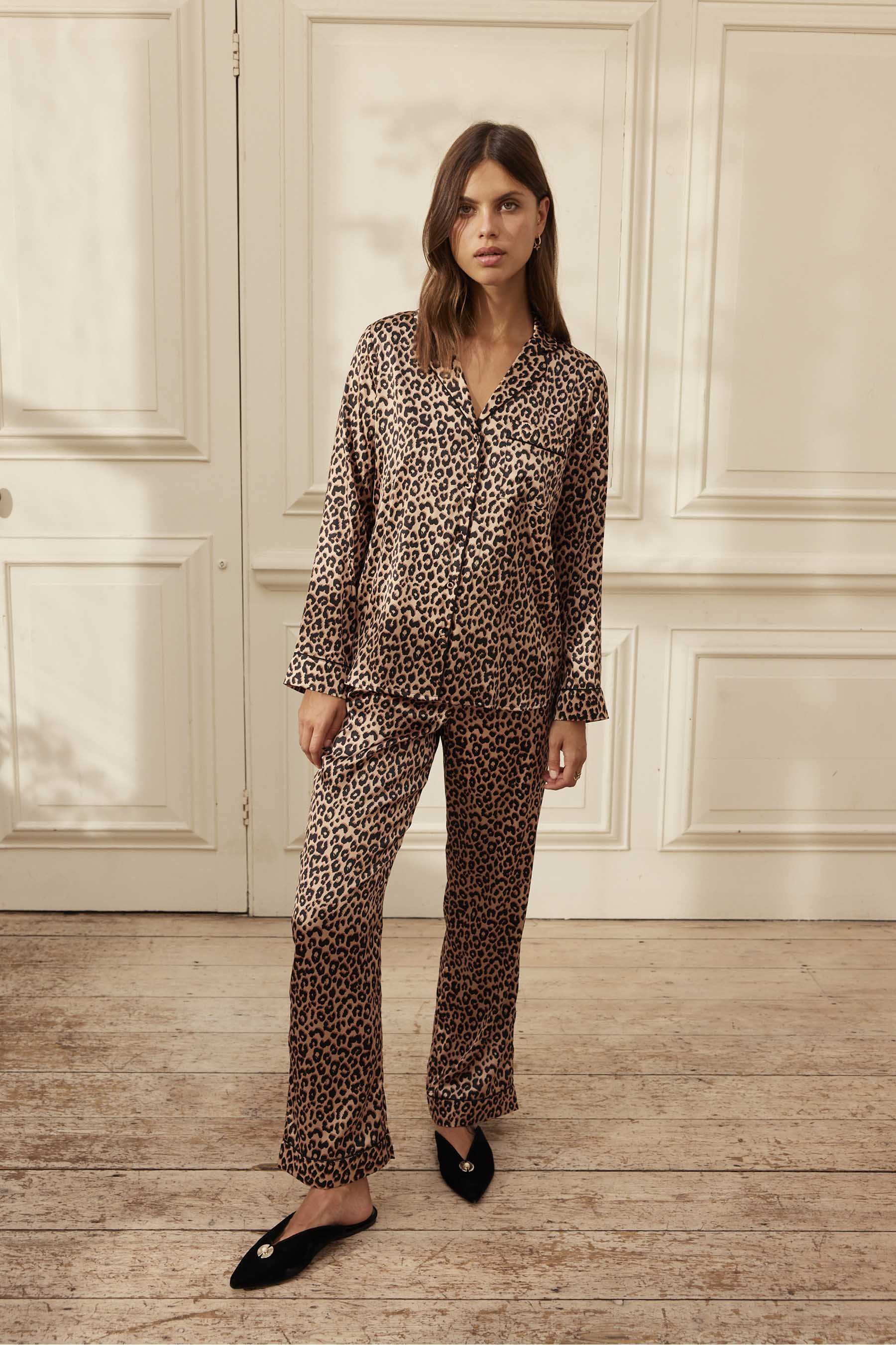 Soleil Women's Classic Silk Pyjama Set | YOLKE