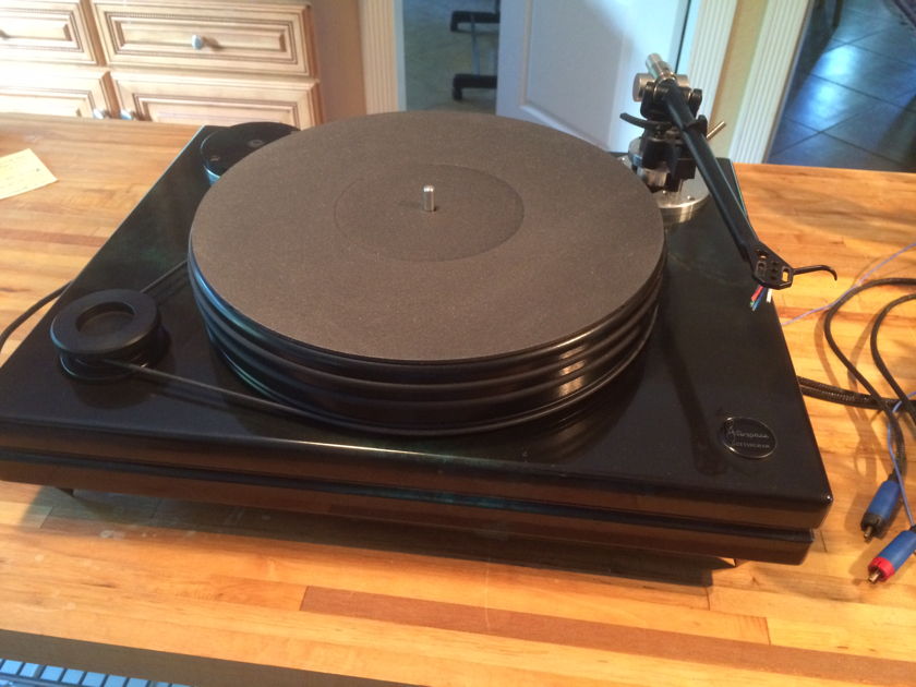 Nottingham Analogue Interspace With Heavy Platter & Rega RB250 Heavily Modded