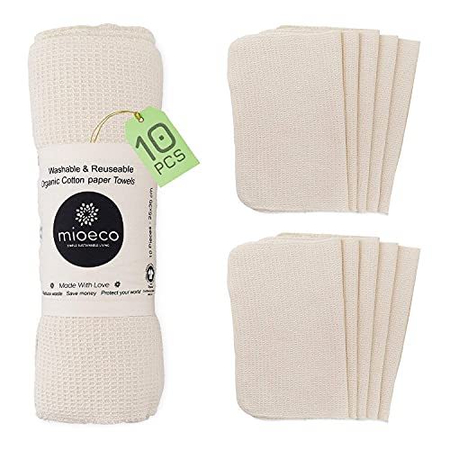 Kirkland Signature Ultra High Pile vs Mioeco Reusable Unpaper Towels