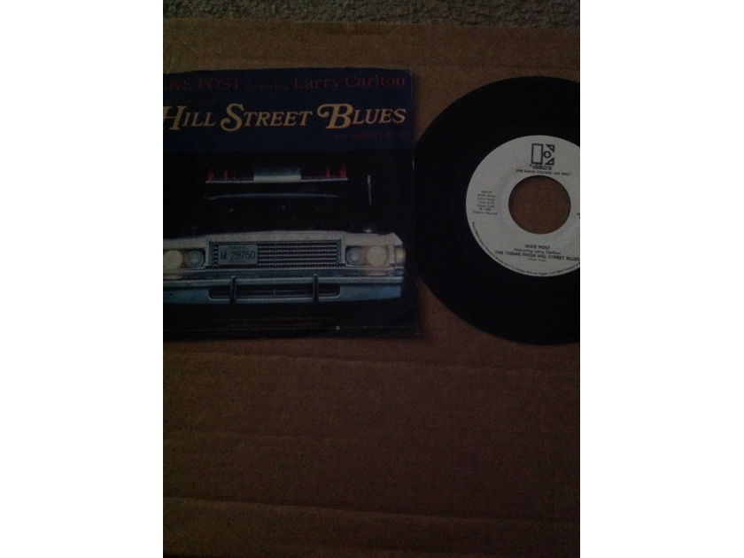 Mike Post - The Theme From Hill Street Blues Elektra Records Promo Mono/Stereo 45 With Picture Sleeve NM