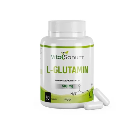 L-Glutamine 500 mg 90 gélules