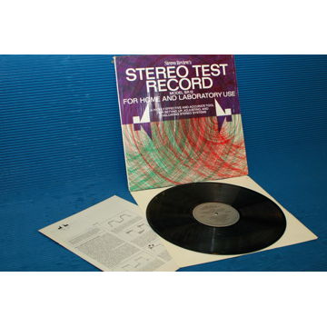 STEREO REVIEW  - "Stereo Test Record" - Model SR-12  1969