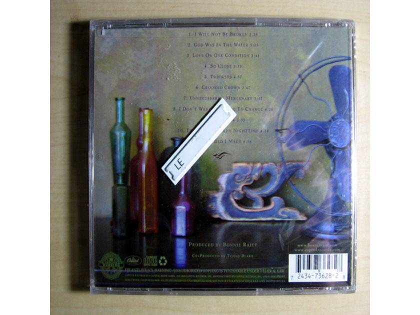 Bonnie Raitt - Souls Alike  - Compact Disc / CD   Capitol Records ‎– CDP 7243 4 73628 2