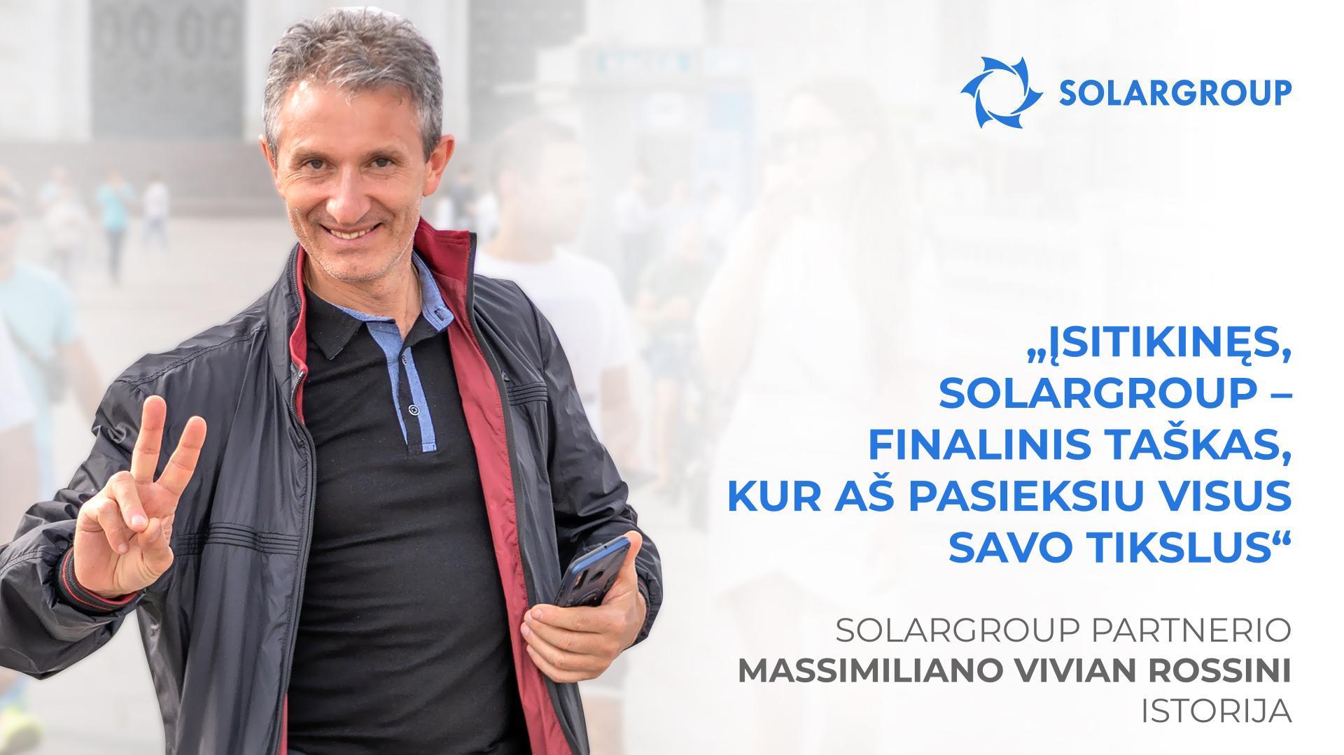 Kaip sukurti savo svajonių verslą | Partnerio Massimiliano Vivian Rossini istorija