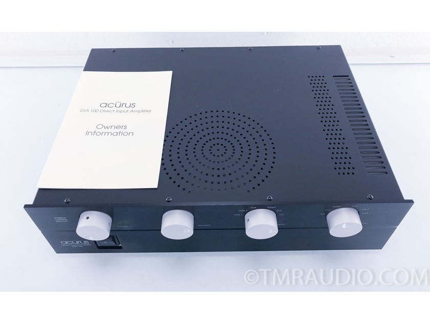 Acurus  DIA 100 MK II Stereo Integrated Amplifier;