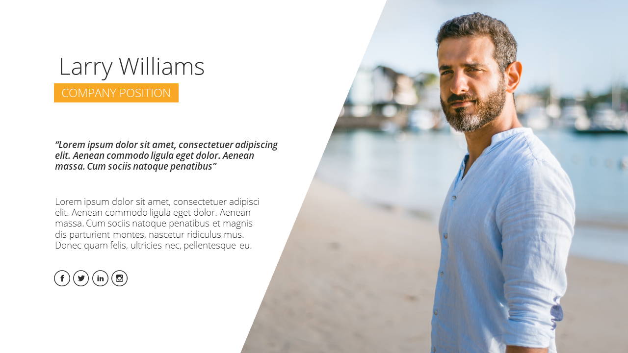 Modern X Construction Presentation Template