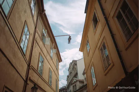 Prague: In the Footsteps of David Černý Street Art Tour
