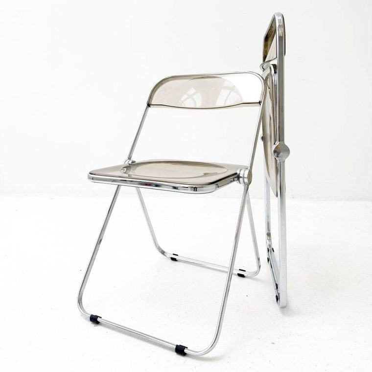 2 Plia Stühle von Piretti für Anonima Castelli