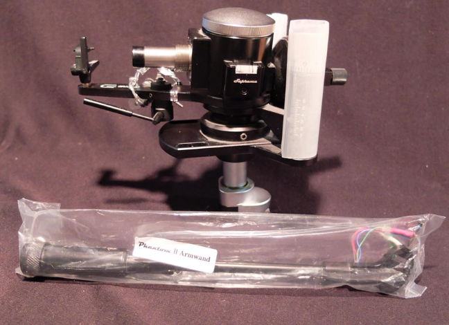 tonearm base and primary armwand