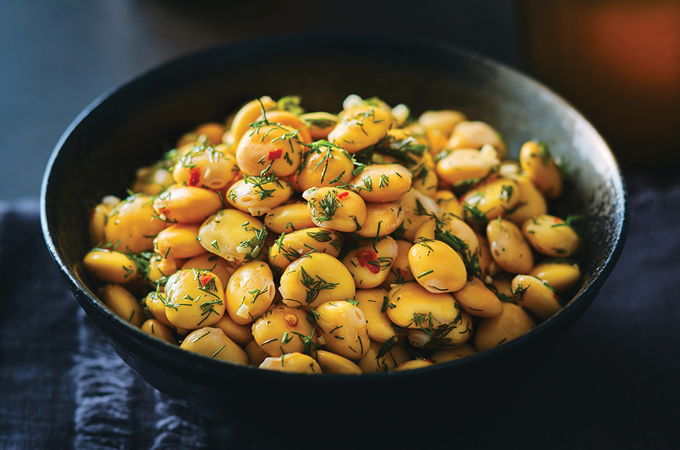 Pickled Lupini Beans