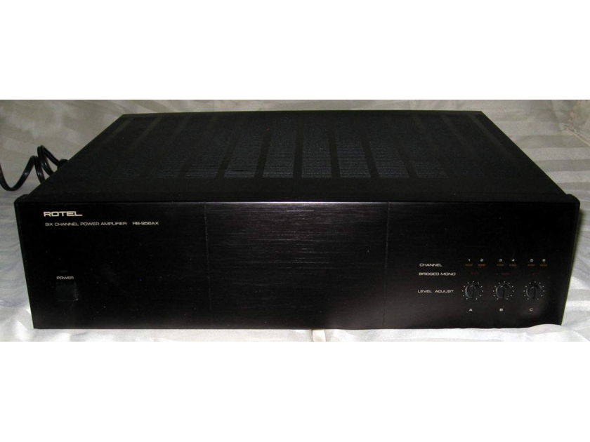 Rotel RB-956ax 6 channel bridgeable power amplifier