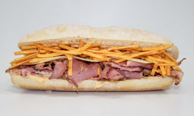 Big Star Sandwich Corned Beef, Swiss & Mack Sauce