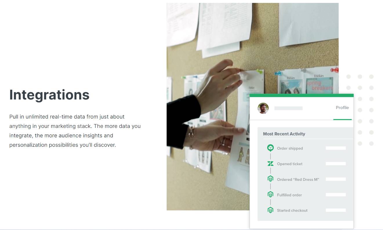Klaviyo product / service