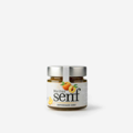 Glas Marillen Senf