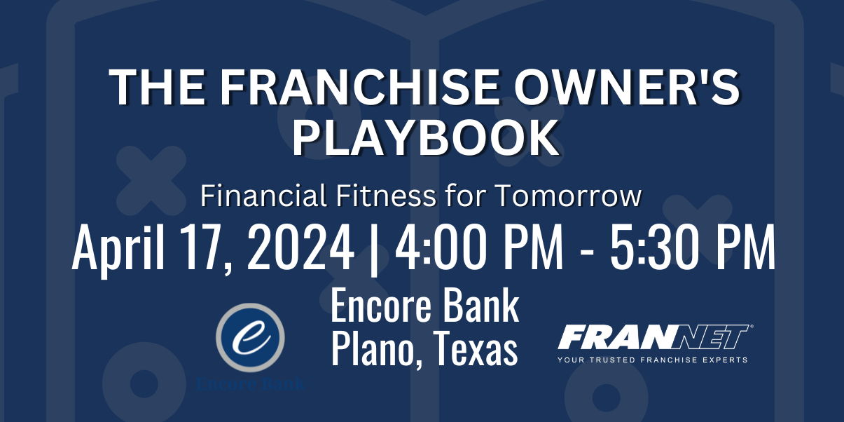 The Franchise Owner's Playbook: Financial Fitness for Tomorrow promotional image