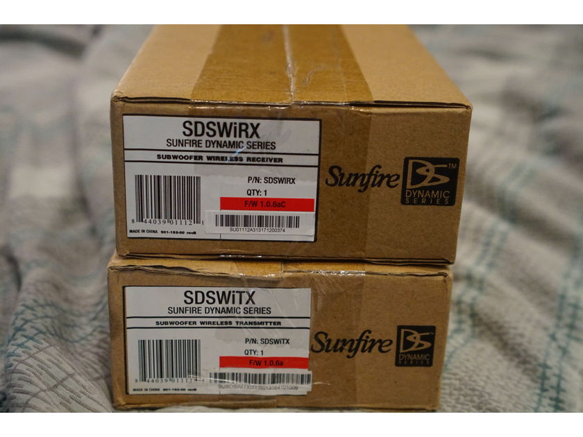 Sunfire SDSWIRX/SDSWiTX  Universal Wireless Subwoofer Kit w/ Free shipping