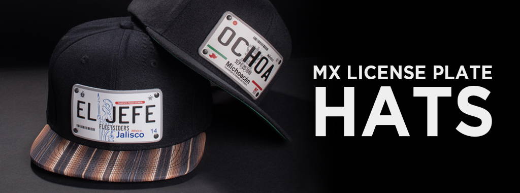 CityLocs Mexico license plate hat