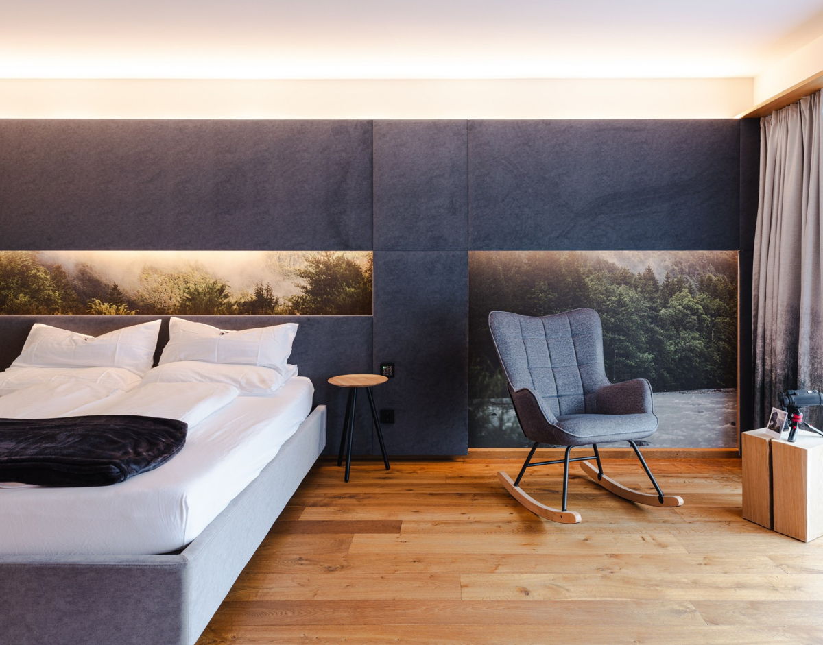 Moderne Zimmer und Suiten zum Wohlfühlen