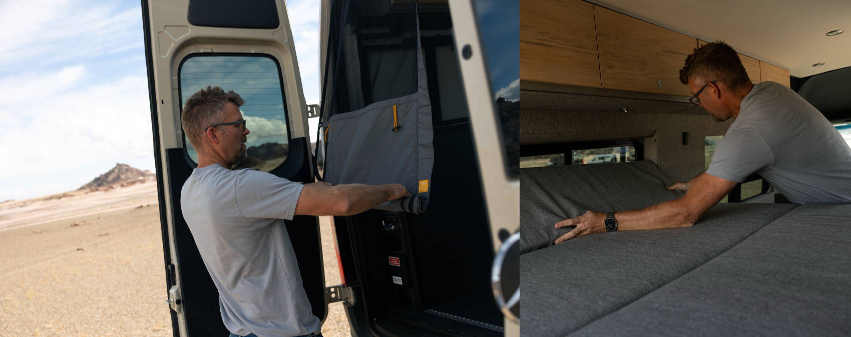 Storyteller Overland MODE Bed and Shades