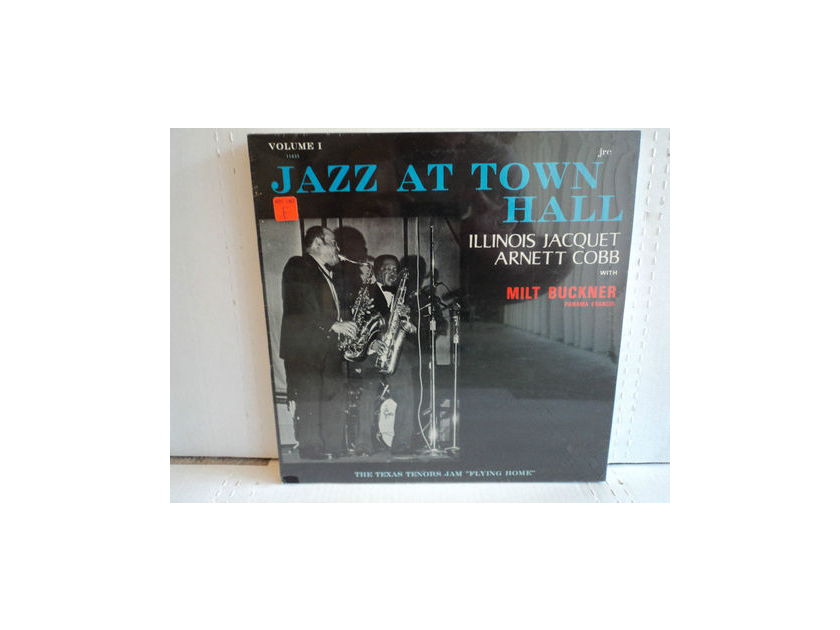 Illinois Jacquet Arnett Cobb with Milt Buckner - Jazz At Town Hall Volume 1 Sealed