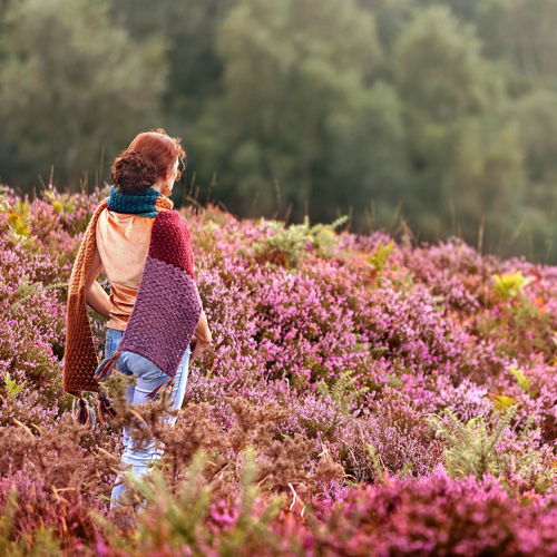 Farben des Herbstes Tuch