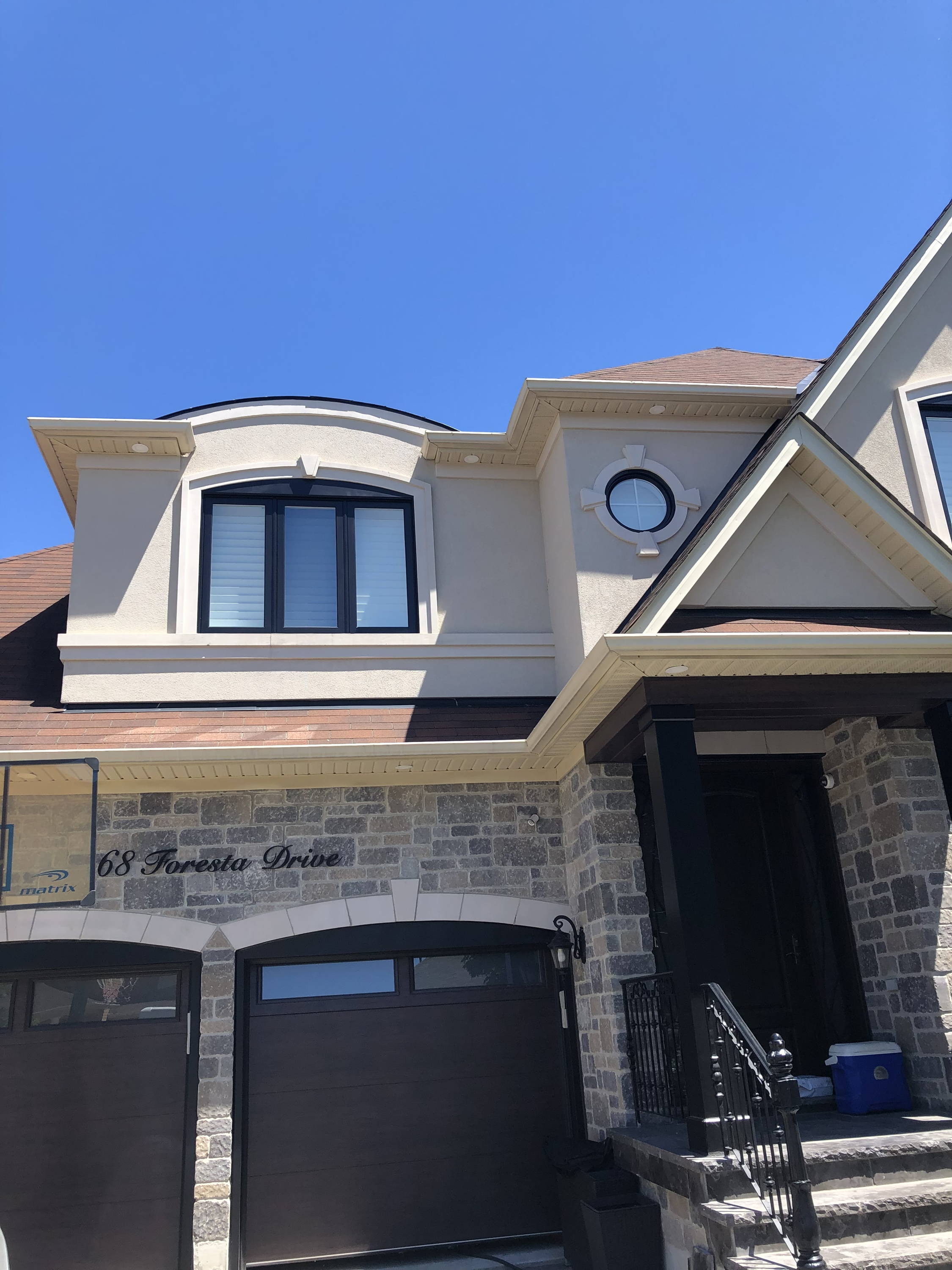 Exterior house painted
