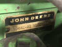 JOHN DEERE 6404 RUNNING ENGINE