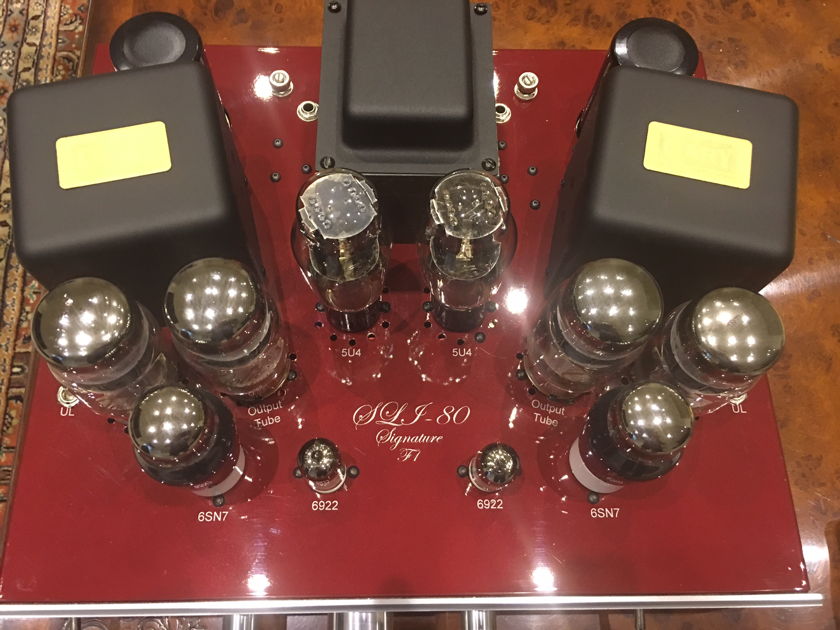 Cary Audio Design SLI-80 Signature F1 Red