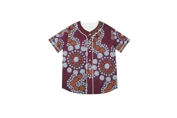 Men's Moisture-Wicking Baseball Jersey - Stylish Sports Shirt