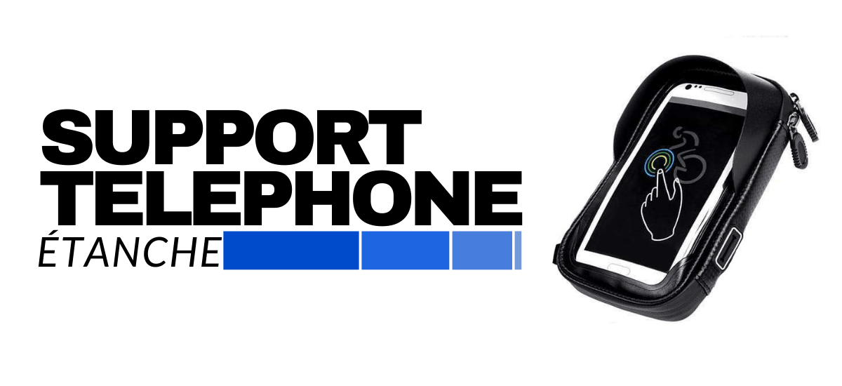 Lampe Trottinette, Support Téléphone