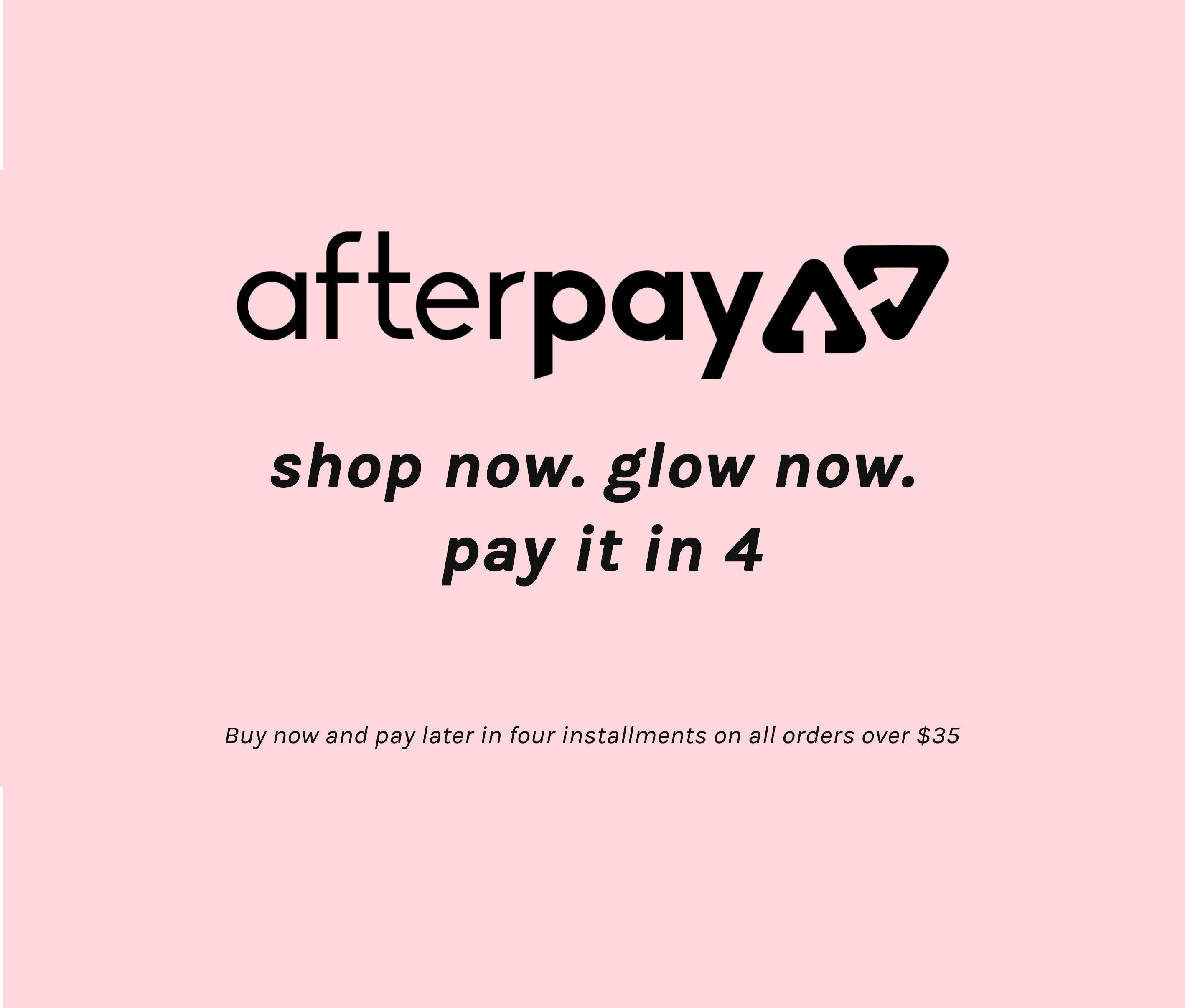 We now have @afterpay.it Split your salon purchase into 4 installments.  You'll pay your first installment at the ti…