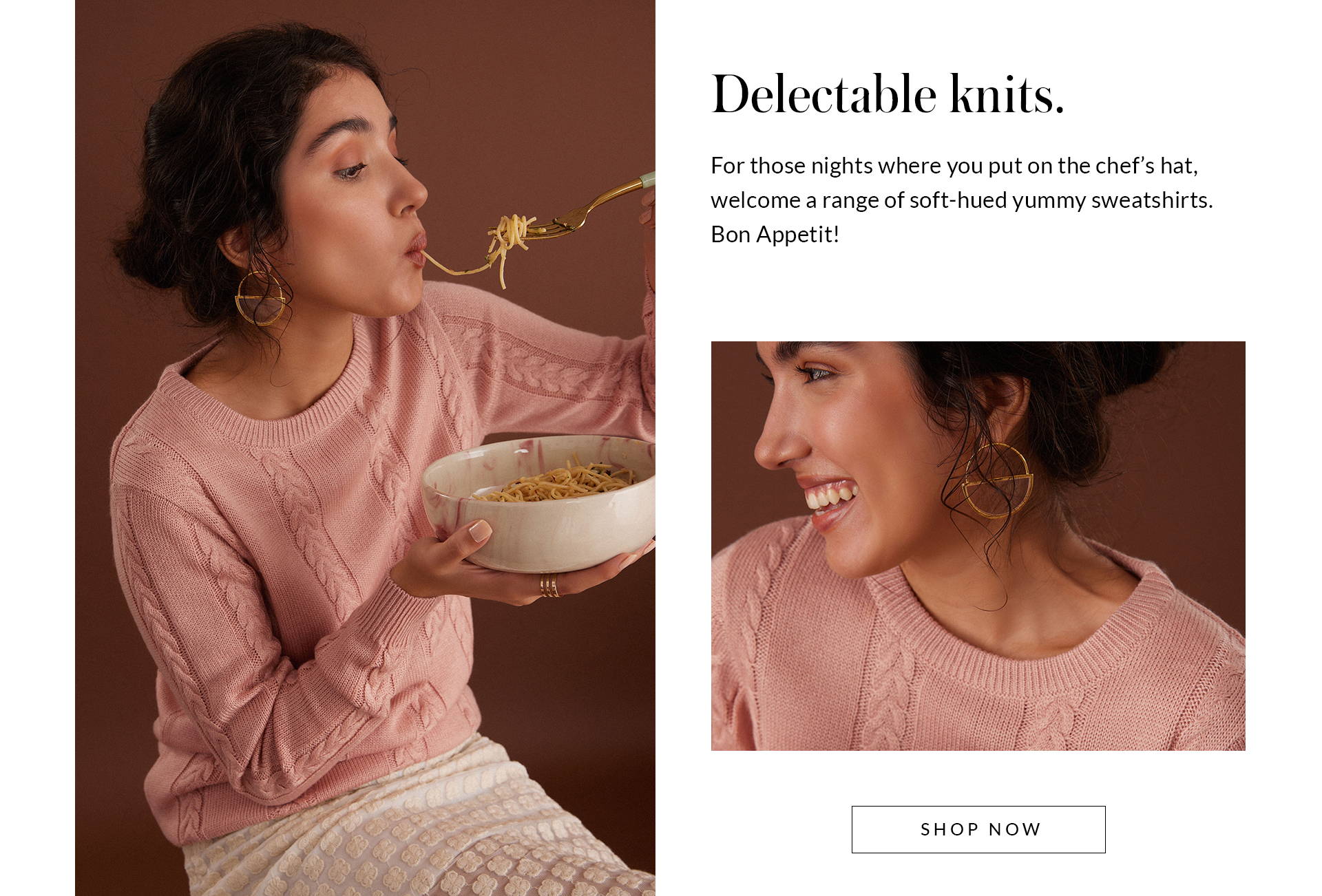 Light Pink Comfortable Pullover Sweater