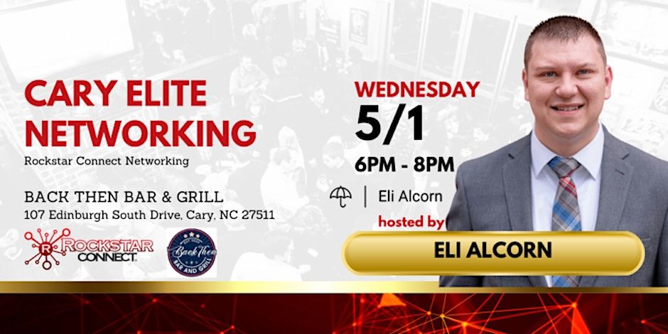 Free Cary Elite Rockstar Connect Networking Event (May, NC) promotional image