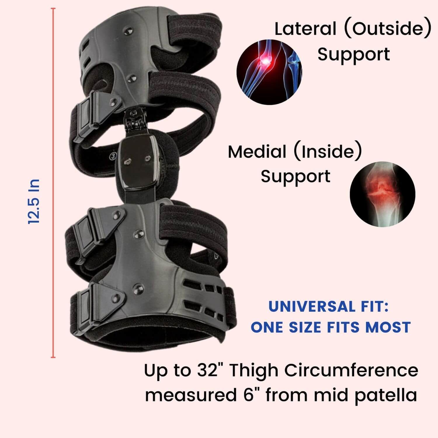 Lateral Unloader Knee Brace for Osteoarthritis, Arthritis Knee Pain Relief