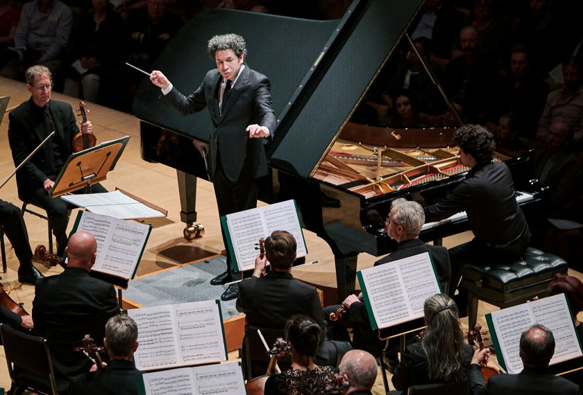 Gustavo Dudamel y la Filarmónica de Los Ángeles