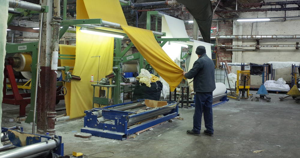 textile factory interior