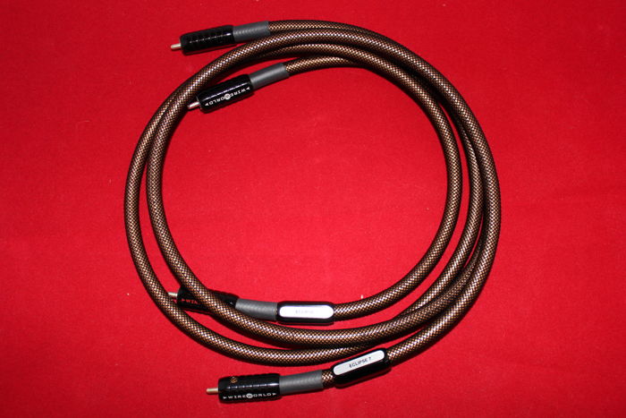 Wireworld Eclipse 7 1.0m RCA interconnect cable pair