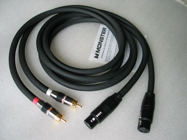 female XLR RCA Monster Cable  Z Series Z200i Reference ...