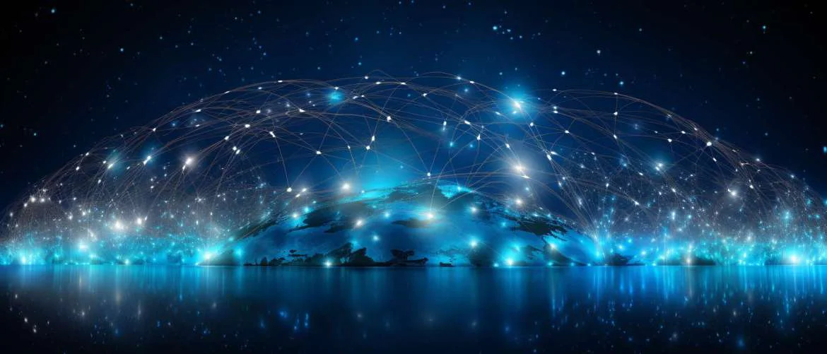 Global network of travel nurses connected across continents.